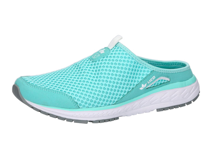 Lico Unisex Sun Sabot Hausschuhe 37 EU Türkis Weiss, 37 EU Türkis Weiss