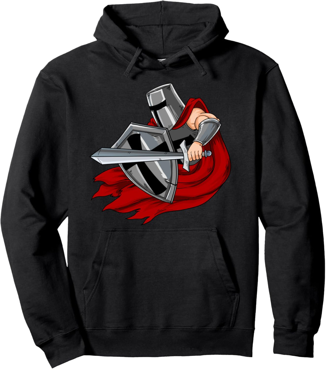 Tempelritter Jahrgang Heilig Kreuz Pullover Hoodie