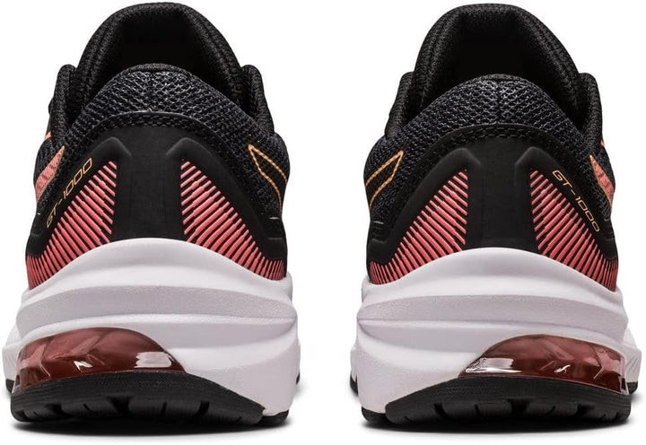 ASICS Unisex Kinder Gt-1000 11 Gs Sneaker, 35.5 EU Schwarz Papaya