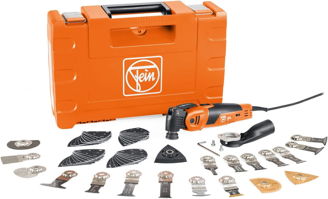 FEIN Multimaster, Oszillierer MM 700 Max Top (450 Watt, StarlockMax, inkl. viel Zubehör) 72296861000