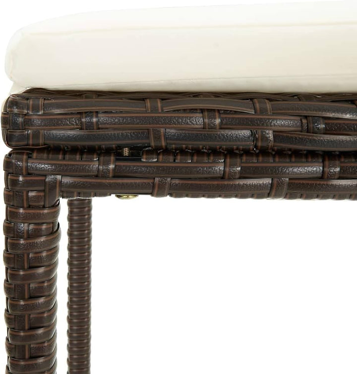 vidaXL 2X Barhocker mit Kissen Barstuhl Tresenhocker Küchenhocker Thekenhocker Tresenstuhl Thekenstu