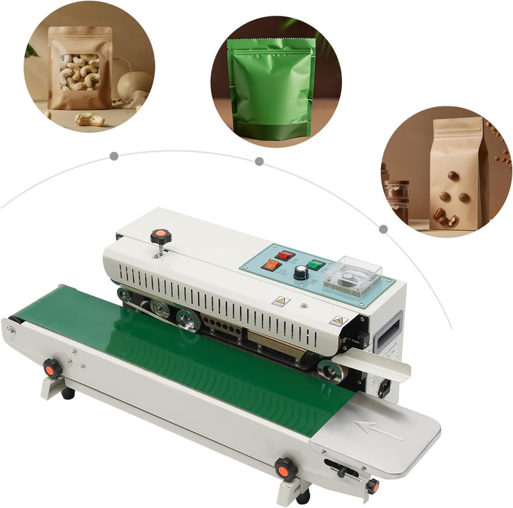 FR-900 Industrielle Automatische Versiegelungsmaschine von 0 bis 12 m/min | 500W Automatisch Horizon