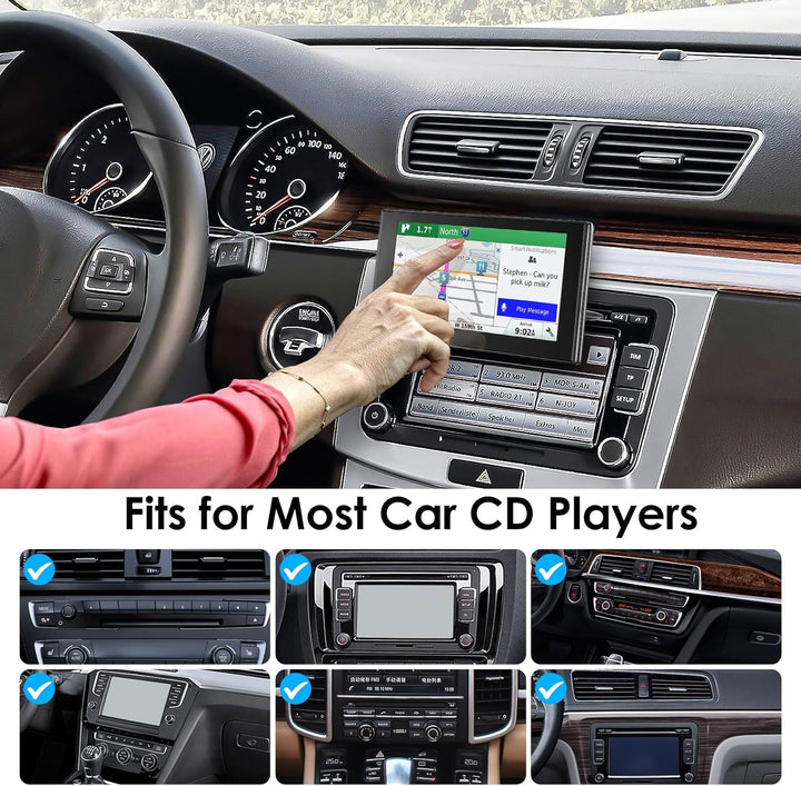 EEEKit CD Schlitz Halterung für GPS Navigation, 360 Grad Tablet Halterung Auto Vorne Kompatibel mit