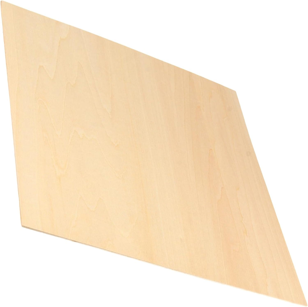 MUNGHOK 20 Stück 300 x 300 x 2mm Holzplatte zum Basteln, Quadratisch Lindenholz Sperrholzplatten, Ba