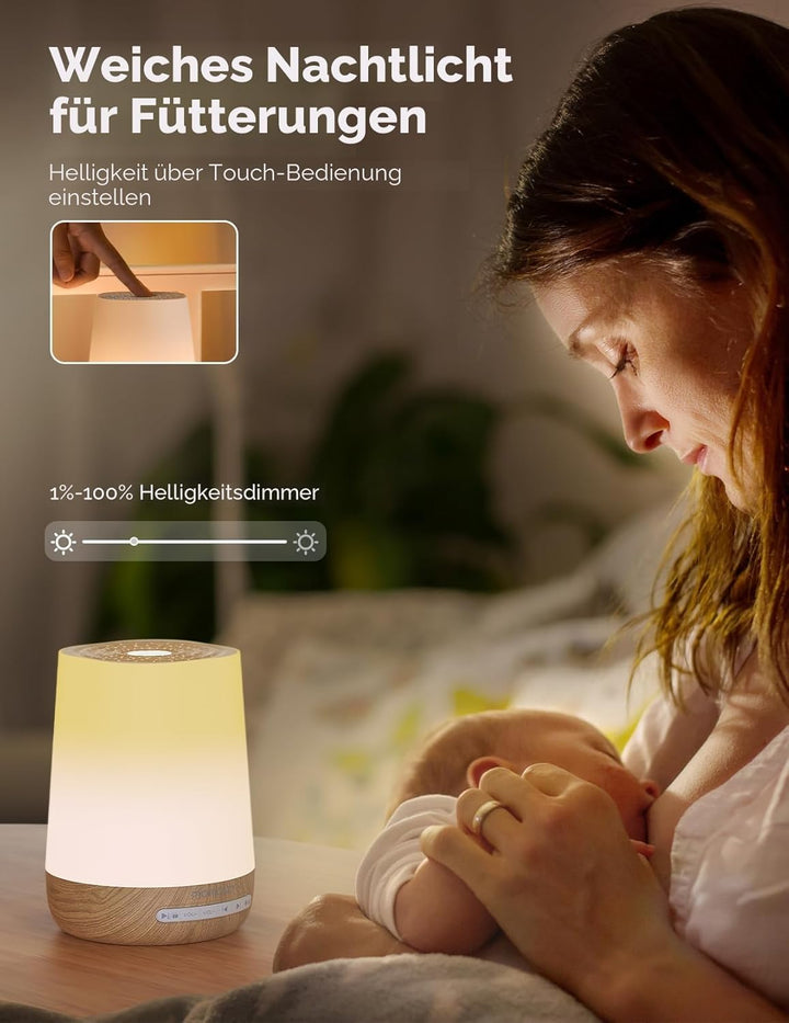 Momcozy White Noise Machine, tragbares White Noise für Babys und Erwachsene, White Noise Machine mit