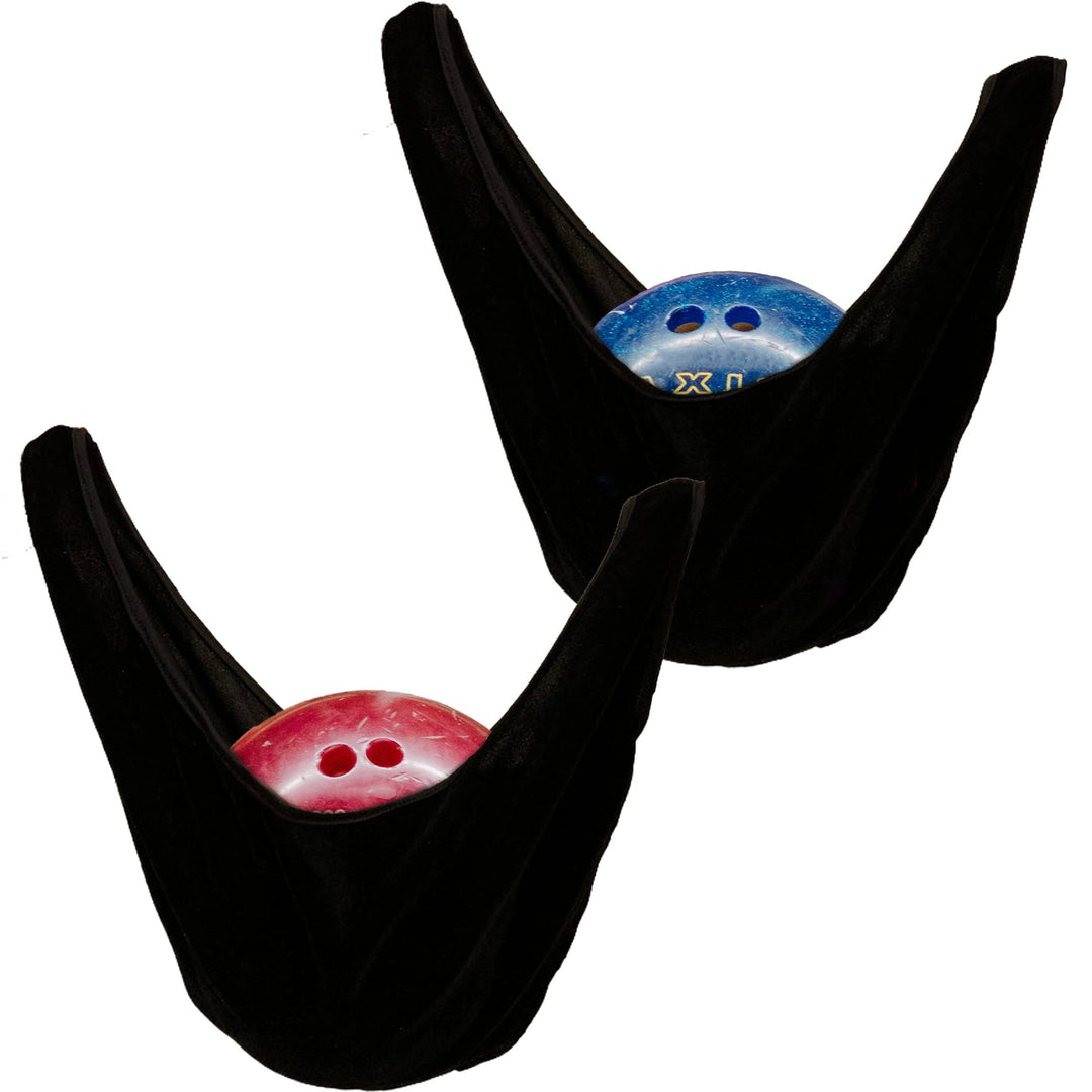Hayaww 2 Pcs Bowling Ball Poliertuch, Bowling Ball Poliersack Bowling Ball Cleaner Poliersack Bowlin