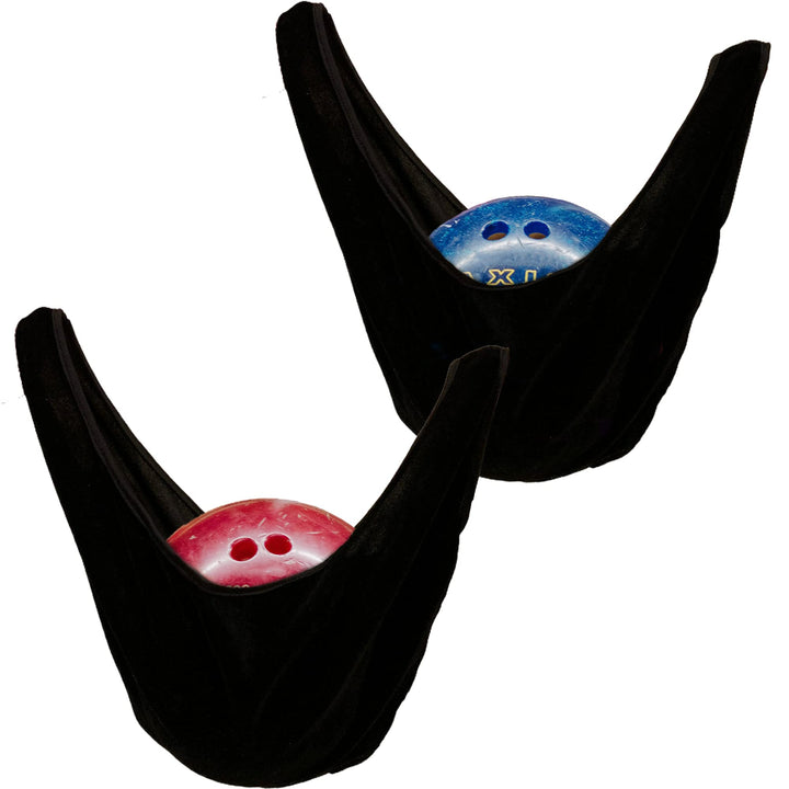 Hayaww 2 Pcs Bowling Ball Poliertuch, Bowling Ball Poliersack Bowling Ball Cleaner Poliersack Bowlin