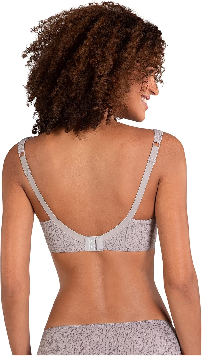 Naturana Pünktchen Soft-BH mit Schale 90C Taupe/Grey, 90C Taupe/Grey