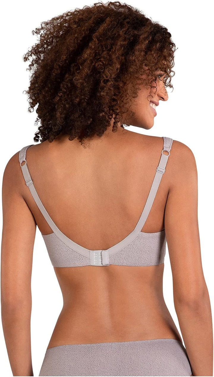 Naturana Pünktchen Soft-BH mit Schale 90C Taupe/Grey, 90C Taupe/Grey