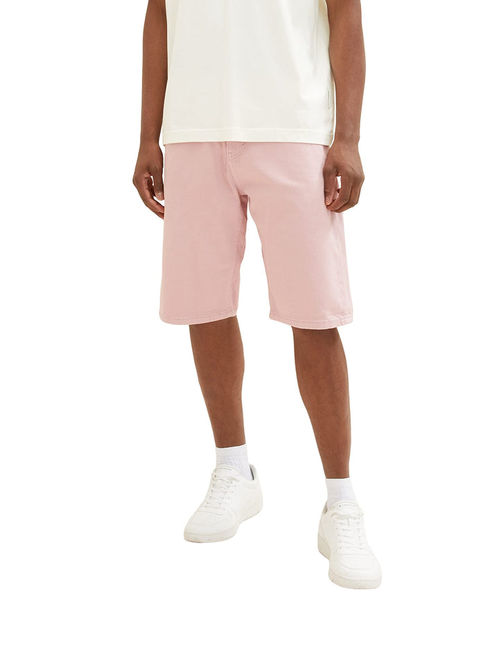 TOM TAILOR Herren Relaxed Fit Bermuda Shorts 34 11055 - Morning Pink, 34 11055 - Morning Pink