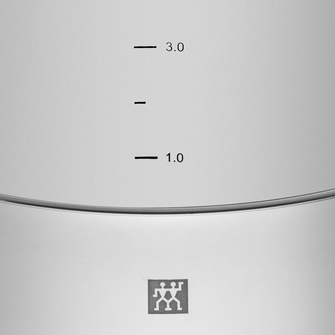 ZWILLING Quadro Kochtopf-Set, 5-teilig, 4 Deckel, Induktionsgeeignet, Edelstahl, Silber, 60 x 50 x 3