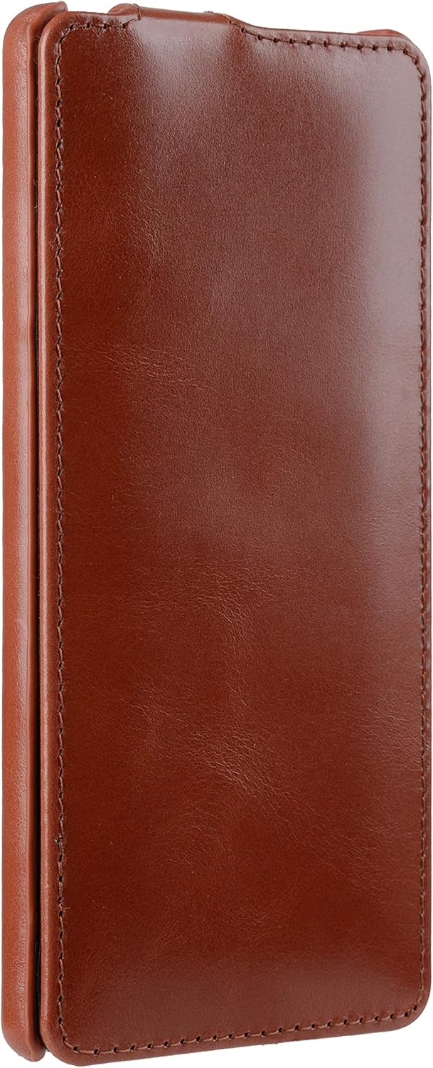 STILGUT UltraSlim kompatibel mit Samsung Galaxy Note 20 Hülle aus Leder - Samsung Note 20 Flip Case,