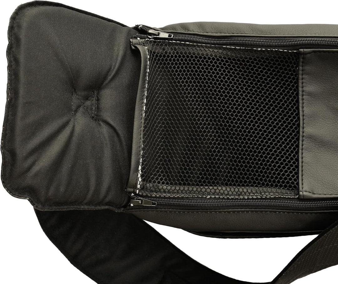 BOUTIQUE ZOO Hundetasche, Welpentasche - bis 6 kg - Tragetasche für kleinen Hund, Welpen, Katze | Fa