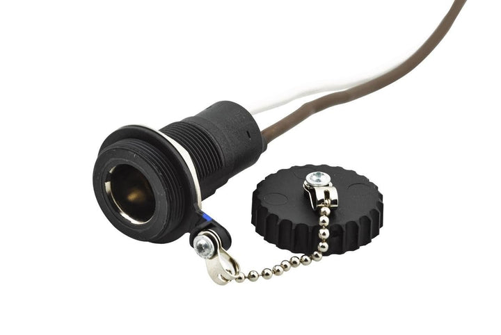 HELLA 8JB 001 946-101 Steckdose - 2-polig - Stecker: Flachstecker - Kabel: 300mm 1 Stecker mit Schra