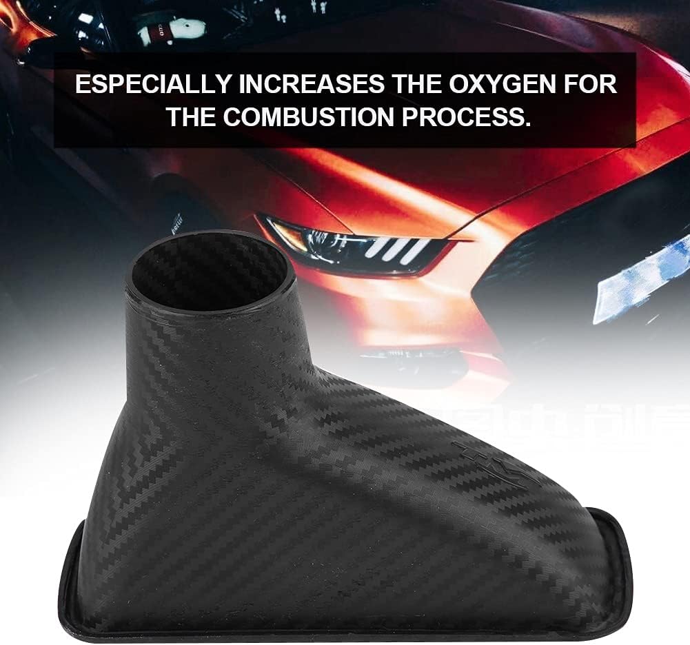 Headerbs Universal Auto Modifizierte Frontstossstange Lufteinlass Turbo Turbine Einlassrohr Trichter