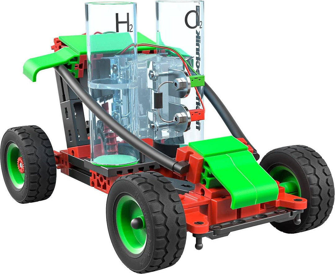 fischertechnik 559880 Profi H2 Fuel Cell Car – Bausatz für Kinder ab 9 Jahren, wasserstoffbetriebene