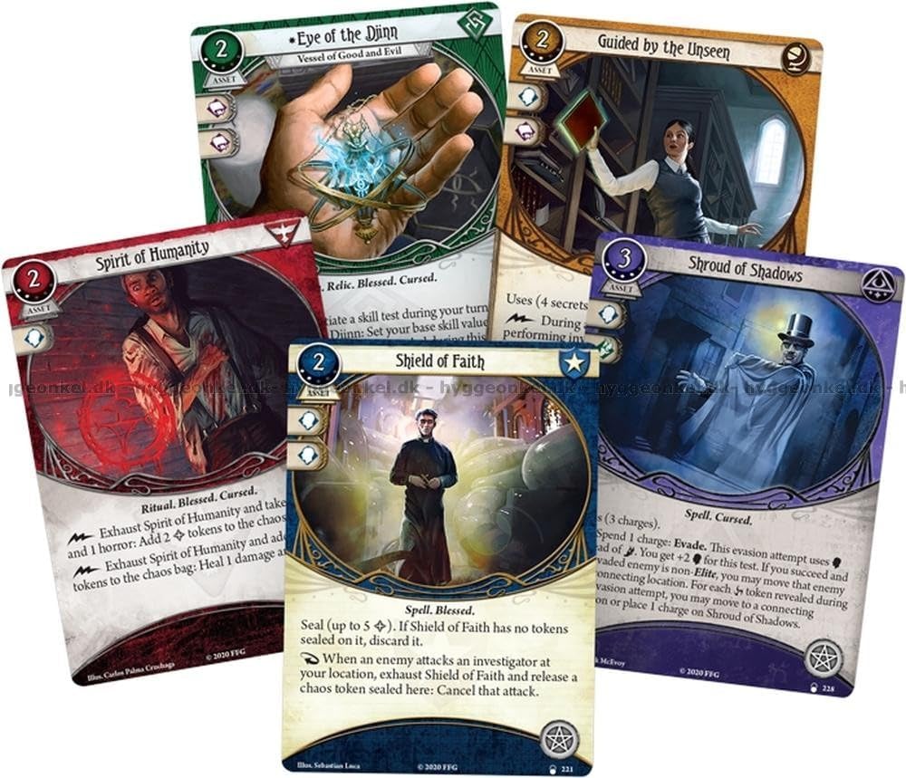 Fantasy Flight Games, Arkham Horror The Card Game: Mythos Pack - 6.4. A Light in The Fog, Card Game,