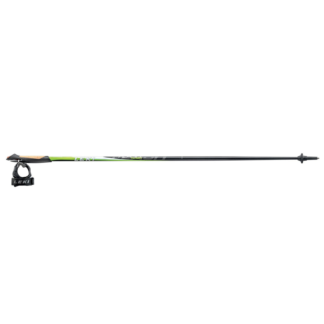 LEKI Nordic Walking Stock Flash Shark 120 White-Green-Anthracite, 120 White-Green-Anthracite