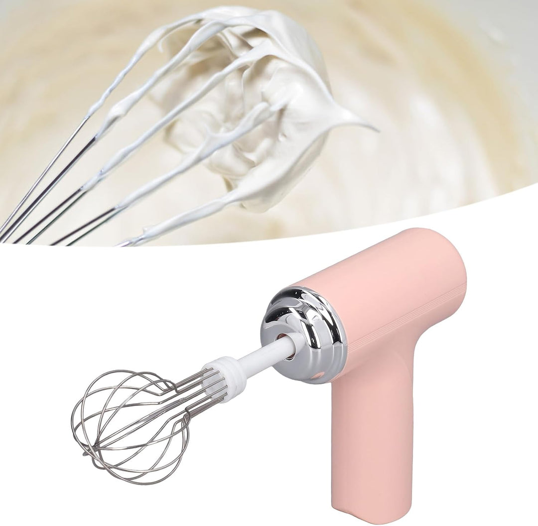 Handmixer, Elektrischer Eierrührer, Schaummacher, Elektrischer Küchenmixer, Kabelloser Elektrischer