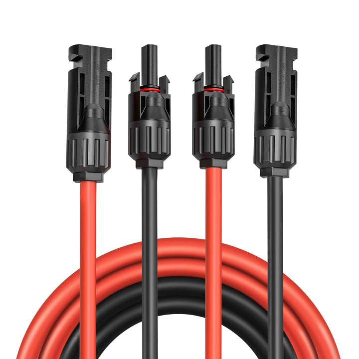 Verlängerung 6MM²5M, Solarkabel 6mm2 Solarstecker Solarkable Verlängerungskabel,pv Kabel 6mm2,IP67 P