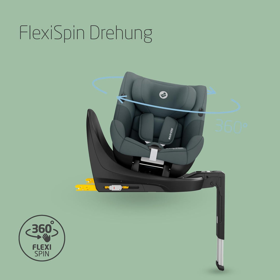 Maxi-Cosi Mica 360 S, Autositz 360 Grad drehbar, 3 Monate– 4 Jahre (61–105 cm), i-Size Baby Autositz
