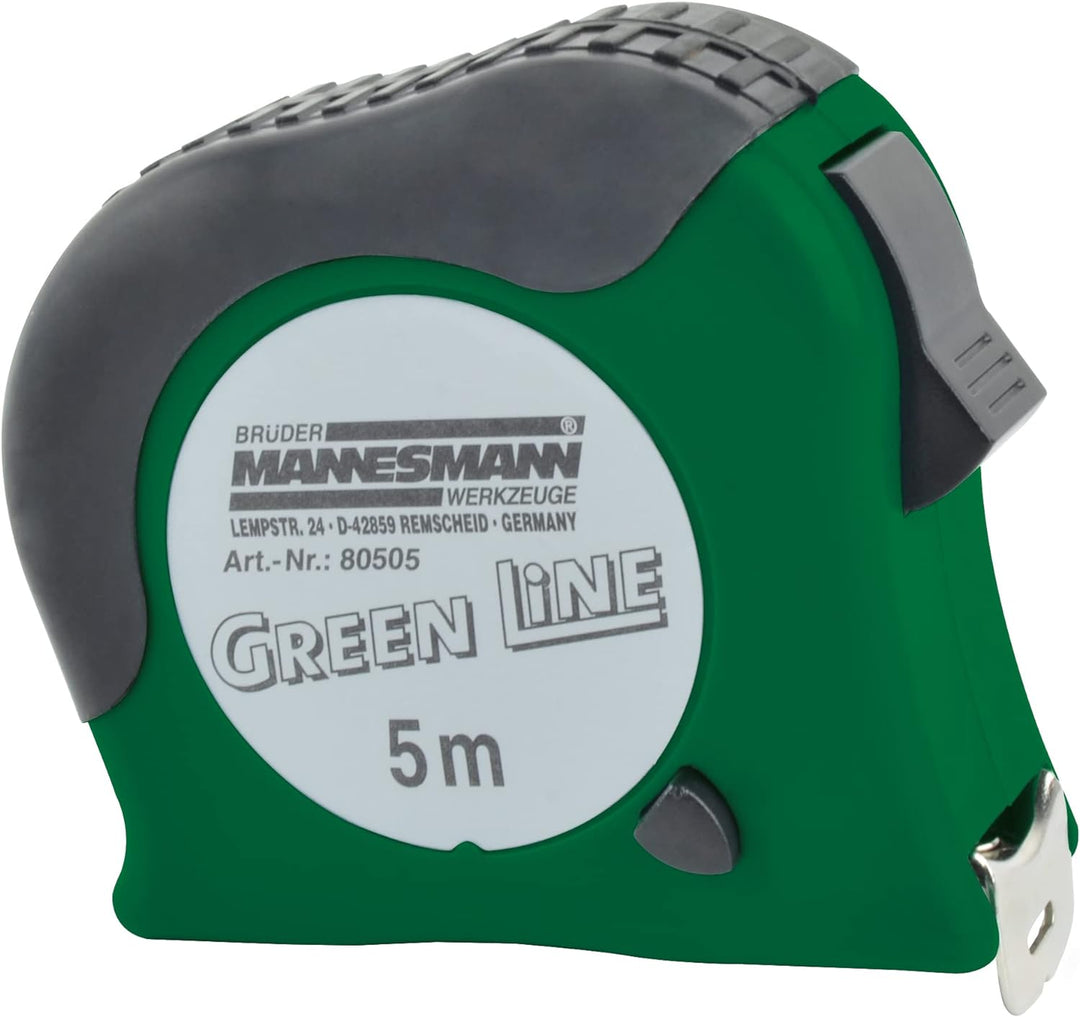 Brüder Mannesmann M81230 Digitaler Winkelmesser mit Libellen + 5 m Bandmass