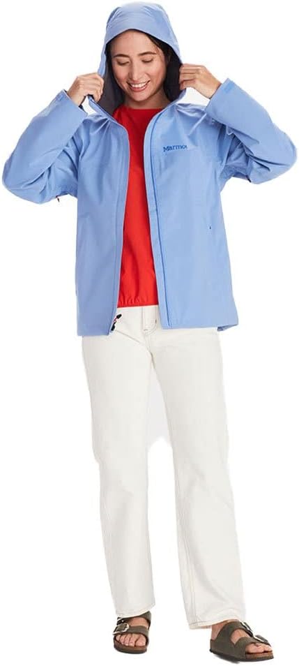 Marmot Damen PreCip 3L Jacke Regenjacke Hardshelljacke M Getaway Blue, M Getaway Blue