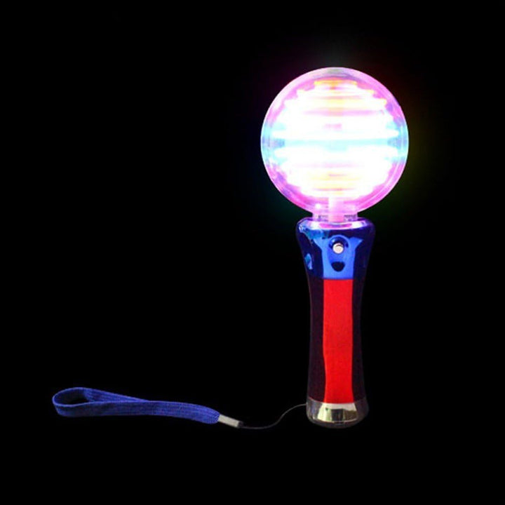 Blinkender Led-zauberstab, Konzertstäbe, Leuchtender Zauberstab, Leuchtender Musikball, Im Dunkeln L