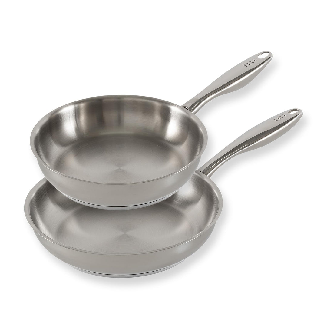 Classique Bratpfanne - Ø 24 & 28 cm - Pfannenset Induktion - Antihaft-beschichtung - Geeignet für al