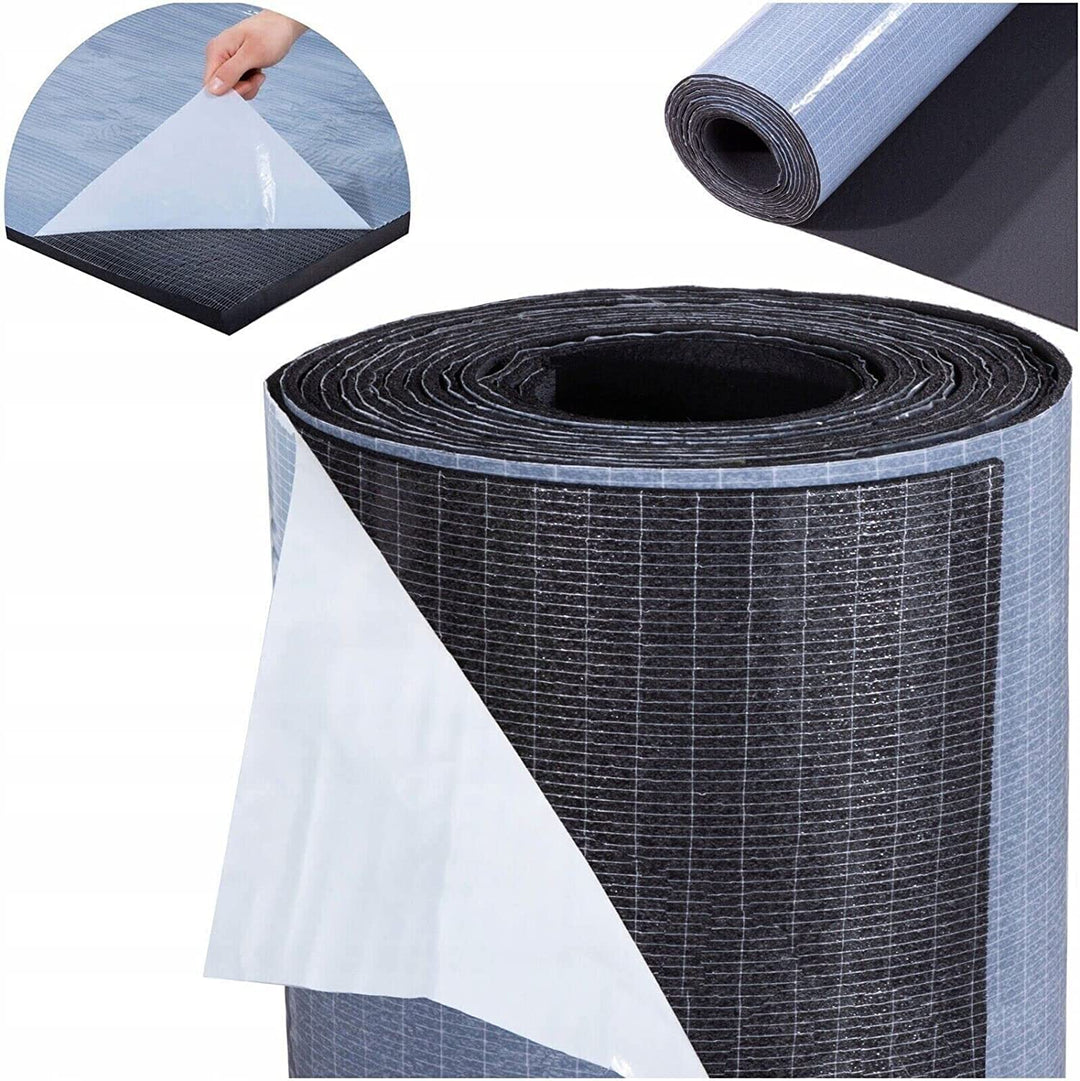 Kautschuk DÄMMATTE 25 x 50 cm Selbstklebend Schallschutz Platte Isolierung Motorhaube 3-50 mm (32 mm