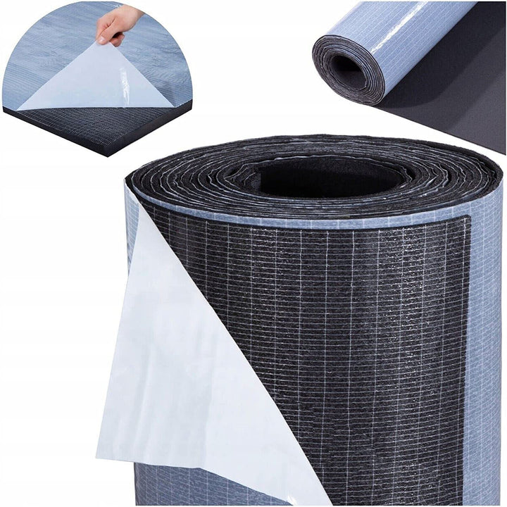 Kautschuk DÄMMATTE 25 x 50 cm Selbstklebend Schallschutz Platte Isolierung Motorhaube 3-50 mm (32 mm