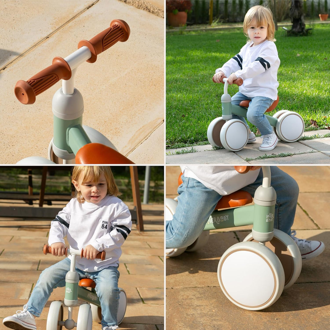 Interbaby | Laufrad für Babys 1 bis 3 Jahre - Kinderlaufrad für 12-36 Monate, Sicherer Baby-Rutscher