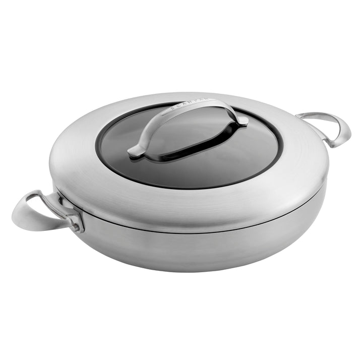 Scanpan 65113200 Chef Pfanne mit Deckel - CTX, 32 cm