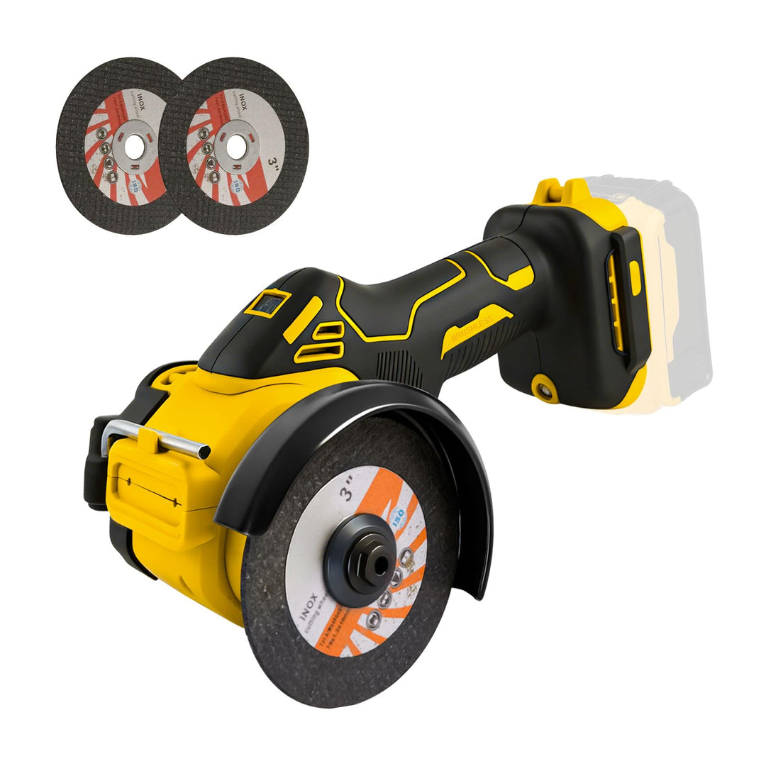 Mini-Winkelschleifer für DEWALT 18V 20V Akkus, 7,6 cm, schnurloses Trennwerkzeug, 20.000 U/min, bürs