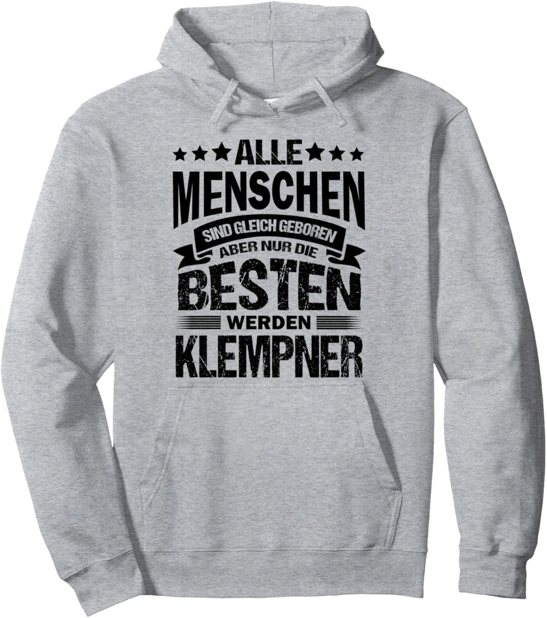 Gas Wasser Installateur Heizungsbauer Klempner Handwerker Pullover Hoodie