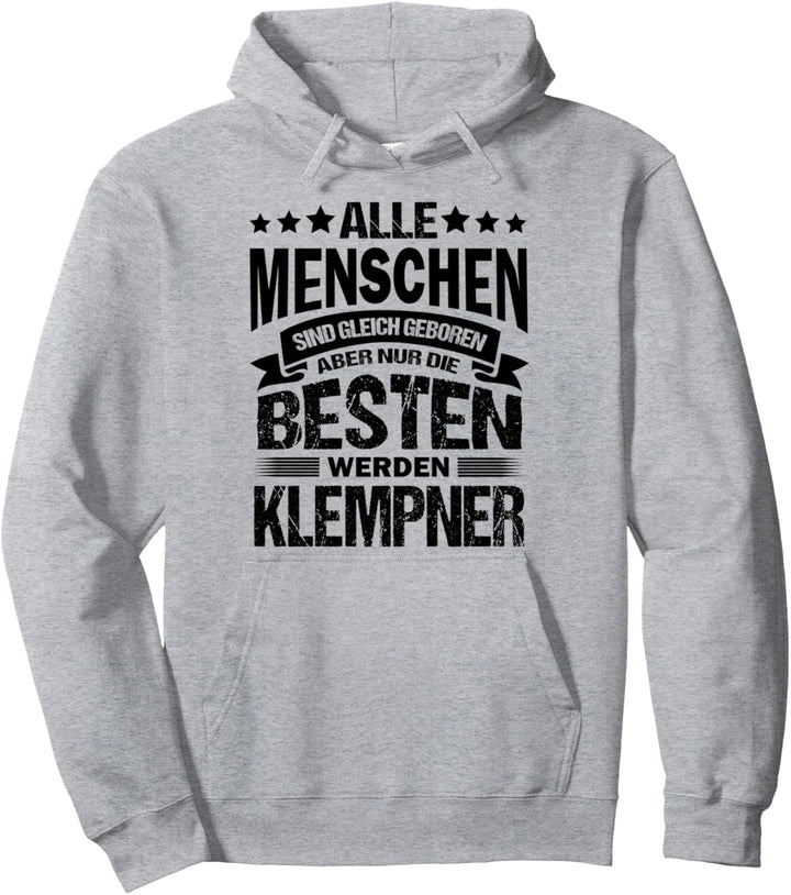 Gas Wasser Installateur Heizungsbauer Klempner Handwerker Pullover Hoodie