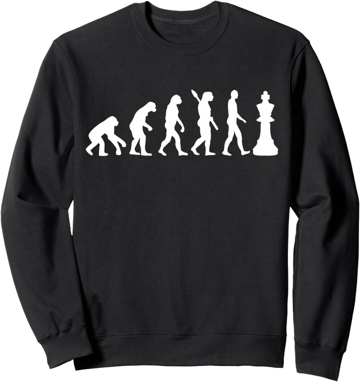 Evolution Schach Sweatshirt