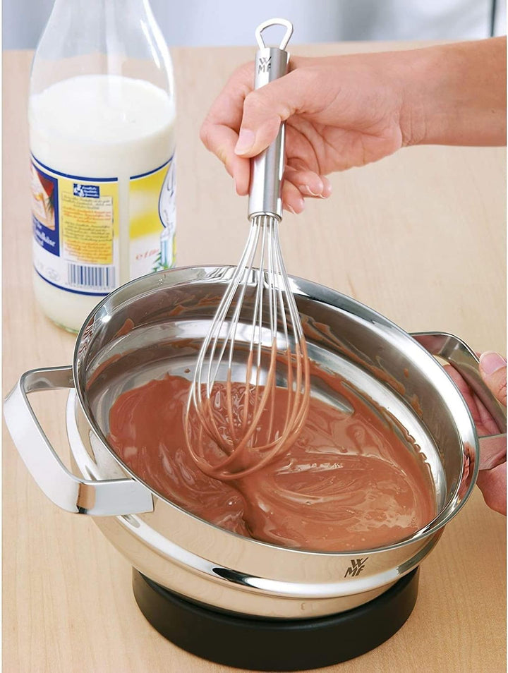 WMF Profi Plus Kartoffelstampfer 28,5 cm, Cromargan Edelstahl teilmattiert & Profi Plus Schneebesen