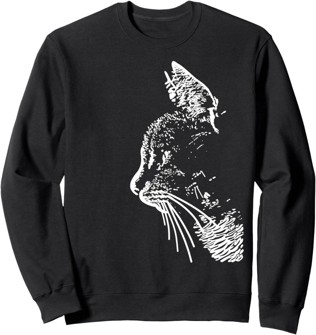 Süsse Katzen Grafik Design Katzenmotiv - Katze Kätzchen Sweatshirt
