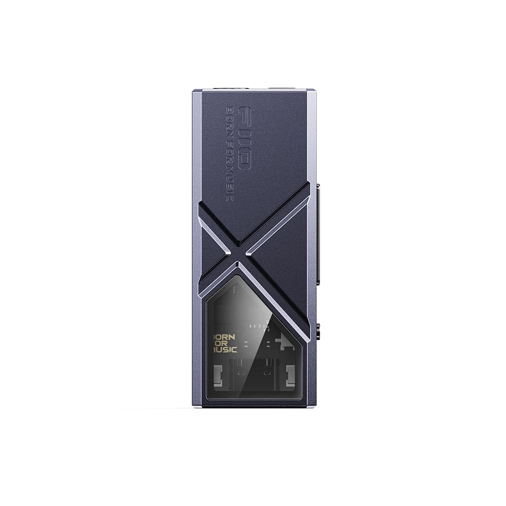 FIIO KA13 Tragbarer DAC mit Kopfhörerverstärker (schwarz), Schwarz