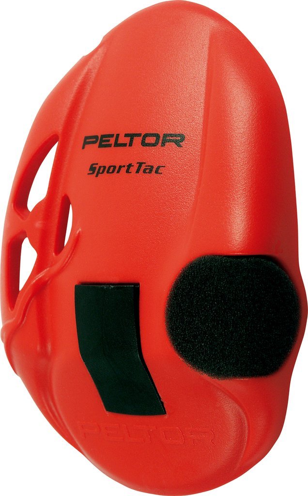 3M Peltor 210100RD Peltor SportTac Ersatzschale, Rot, Rot