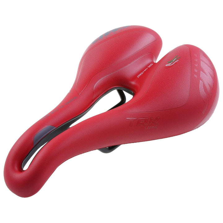 Selle SMP TRK Lady Damen Touren Trekking Fahrrad Sattel Einheitsgrösse Rot, Einheitsgrösse Rot
