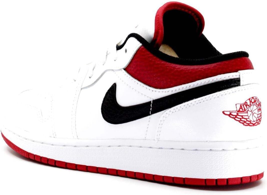 Nike Herren Air Jordan 1 LowBasketballschuh 42 EU Weiss, 42 EU Weiss