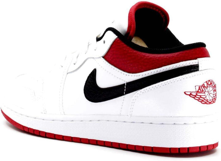 Nike Herren Air Jordan 1 LowBasketballschuh 42 EU Weiss, 42 EU Weiss