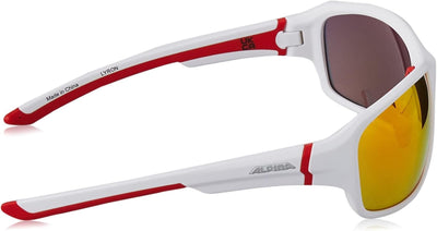 ALPINA LYRON - Verspiegelte und Bruchsichere Sport- & Fahrradbrille Mit 100% UV-Schutz Für Erwachsen