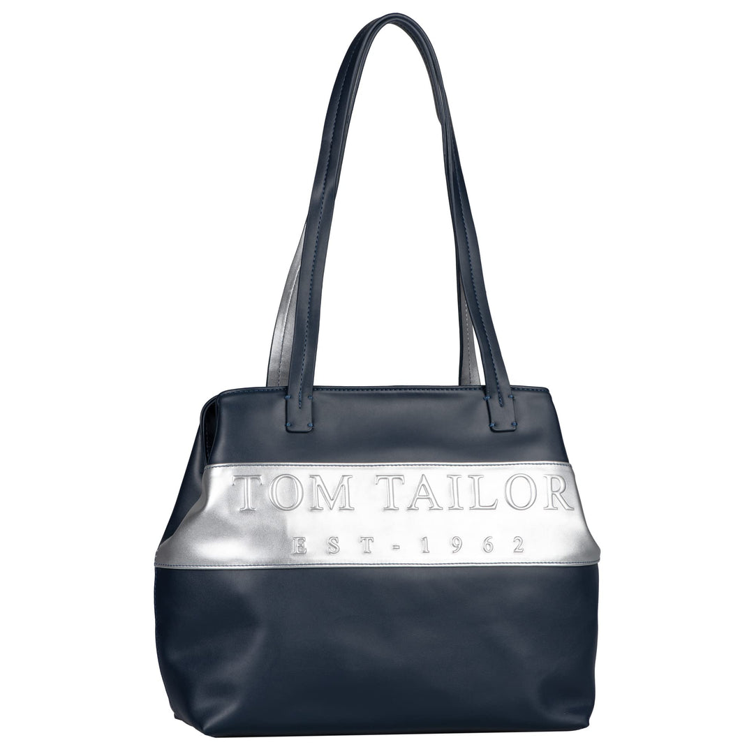 Tom Tailor and Denim Tom Tailor Bags Damen Renee Shopper XL, Mixed Blue