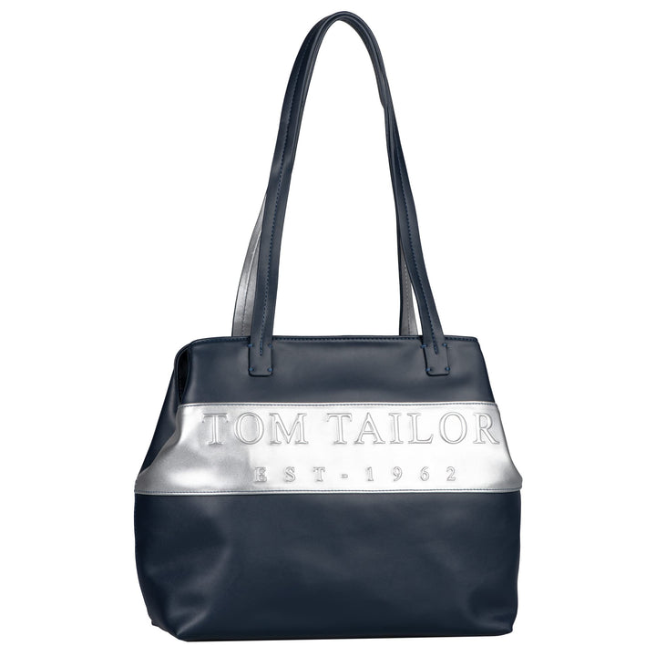Tom Tailor and Denim Tom Tailor Bags Damen Renee Shopper XL, Mixed Blue
