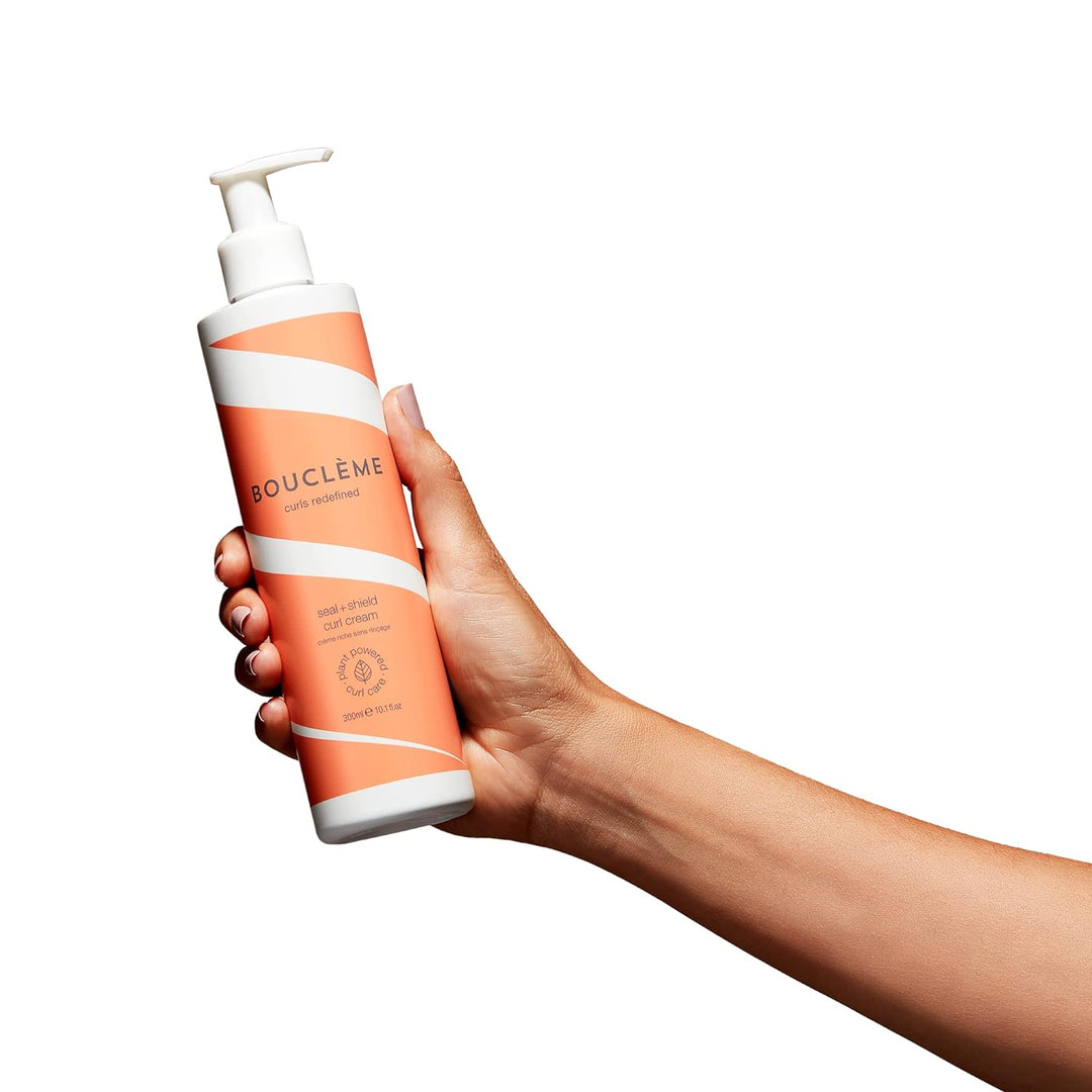 Bouclème Seal + Shield Curl Cream – leichte Lockencreme zum Schutz vor Feuchtigkeit – 96,98% natürli
