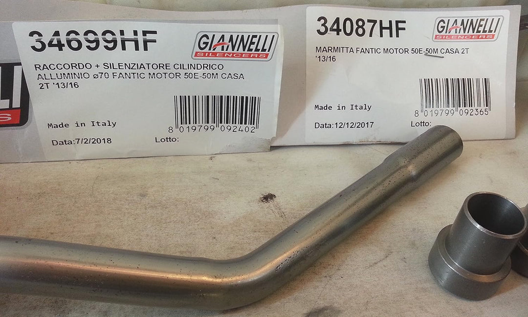 GIANNELLI Motorrad 2-Takt 50M Casa TX