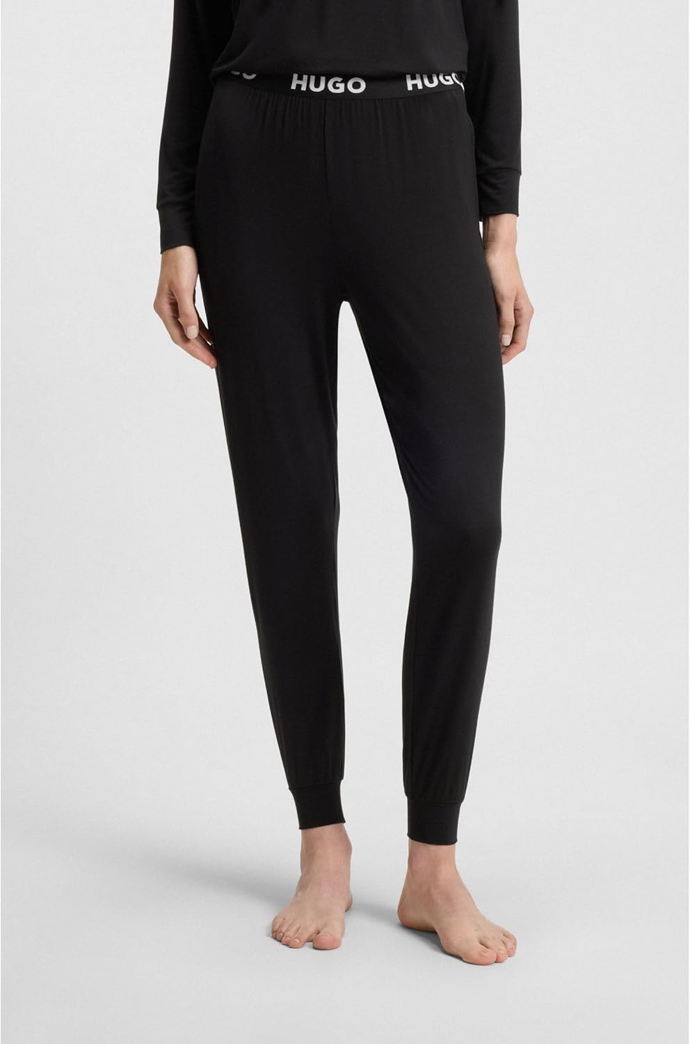 HUGO Damen Unite Pyjama_Pant XS Black1, XS Black1